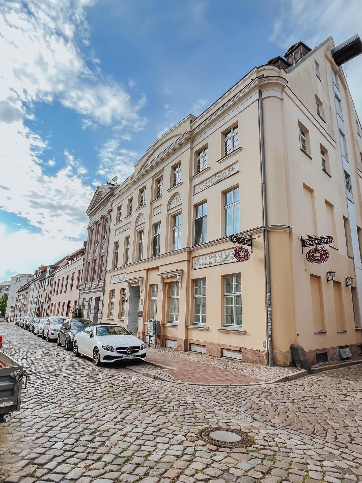 Altstadtbude 27 - Modernes Apartment In Historischer Altstadt Rostock Kültér fotó